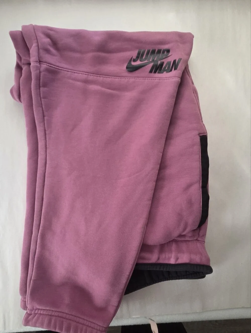 Nike Air Jordan Joggers Sweatpants Large Purple Jumpman